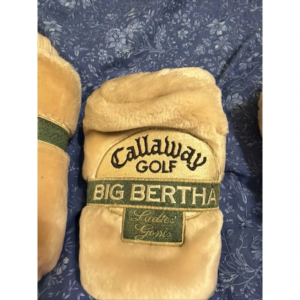 Callaway BIG BERTHA Ladies Gems 4 The Deuce Heaven Wood Fairway Headcover VTG X3
